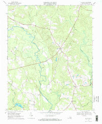 Littleton Virginia Historical topographic map, 1:24000 scale, 7.5 X 7.5 Minute, Year 1968