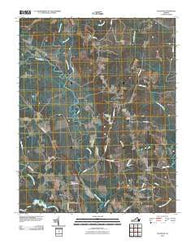 Littleton Virginia Historical topographic map, 1:24000 scale, 7.5 X 7.5 Minute, Year 2010