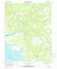 Lively Virginia Historical topographic map, 1:24000 scale, 7.5 X 7.5 Minute, Year 1968