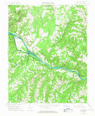 Long Island Virginia Historical topographic map, 1:24000 scale, 7.5 X 7.5 Minute, Year 1966
