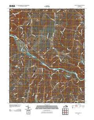 Long Island Virginia Historical topographic map, 1:24000 scale, 7.5 X 7.5 Minute, Year 2010