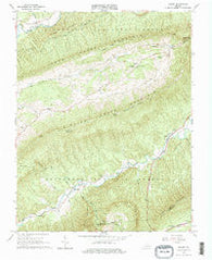 Looney Virginia Historical topographic map, 1:24000 scale, 7.5 X 7.5 Minute, Year 1963