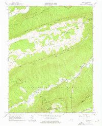 Looney Virginia Historical topographic map, 1:24000 scale, 7.5 X 7.5 Minute, Year 1963