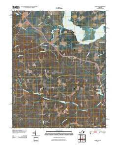 Loretto Virginia Historical topographic map, 1:24000 scale, 7.5 X 7.5 Minute, Year 2010
