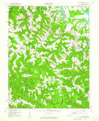 Lottsburg Virginia Historical topographic map, 1:24000 scale, 7.5 X 7.5 Minute, Year 1944