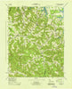 Lottsburg Virginia Historical topographic map, 1:31680 scale, 7.5 X 7.5 Minute, Year 1944