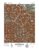 Lottsburg Virginia Historical topographic map, 1:24000 scale, 7.5 X 7.5 Minute, Year 2011