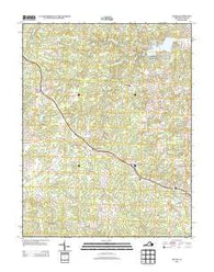 Louisa Virginia Historical topographic map, 1:24000 scale, 7.5 X 7.5 Minute, Year 2013