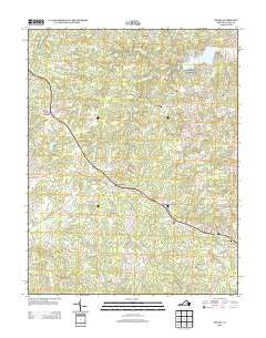 Louisa Virginia Historical topographic map, 1:24000 scale, 7.5 X 7.5 Minute, Year 2013