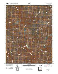 Lunenburg Virginia Historical topographic map, 1:24000 scale, 7.5 X 7.5 Minute, Year 2010