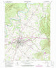 Luray Virginia Historical topographic map, 1:24000 scale, 7.5 X 7.5 Minute, Year 1965