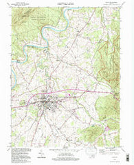 Luray Virginia Historical topographic map, 1:24000 scale, 7.5 X 7.5 Minute, Year 1994