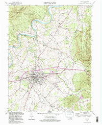 Luray Virginia Historical topographic map, 1:24000 scale, 7.5 X 7.5 Minute, Year 1994