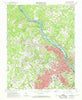 Lynchburg Virginia Historical topographic map, 1:24000 scale, 7.5 X 7.5 Minute, Year 1963