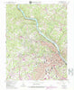 Lynchburg Virginia Historical topographic map, 1:24000 scale, 7.5 X 7.5 Minute, Year 1963
