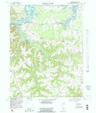Machodoc Virginia Historical topographic map, 1:24000 scale, 7.5 X 7.5 Minute, Year 1968