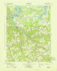 Machodoc Virginia Historical topographic map, 1:31680 scale, 7.5 X 7.5 Minute, Year 1943