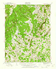 Madison Virginia Historical topographic map, 1:62500 scale, 15 X 15 Minute, Year 1930