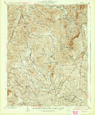 Madison Virginia Historical topographic map, 1:62500 scale, 15 X 15 Minute, Year 1933