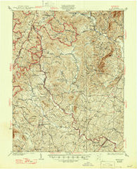 Madison Virginia Historical topographic map, 1:62500 scale, 15 X 15 Minute, Year 1933