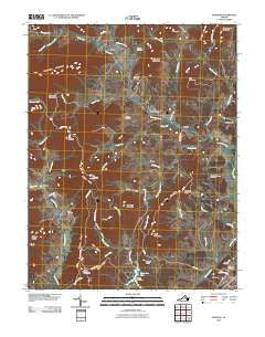 Madison Virginia Historical topographic map, 1:24000 scale, 7.5 X 7.5 Minute, Year 2010