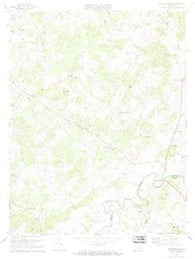 Madison Mills Virginia Historical topographic map, 1:24000 scale, 7.5 X 7.5 Minute, Year 1971