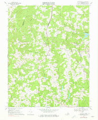 Madisonville Virginia Historical topographic map, 1:24000 scale, 7.5 X 7.5 Minute, Year 1968