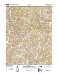 Madisonville Virginia Historical topographic map, 1:24000 scale, 7.5 X 7.5 Minute, Year 2013