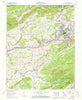 Marion Virginia Historical topographic map, 1:24000 scale, 7.5 X 7.5 Minute, Year 1958