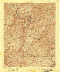 Martinsville Virginia Historical topographic map, 1:62500 scale, 15 X 15 Minute, Year 1926