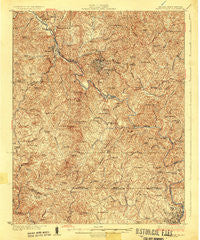 Martinsville Virginia Historical topographic map, 1:62500 scale, 15 X 15 Minute, Year 1926