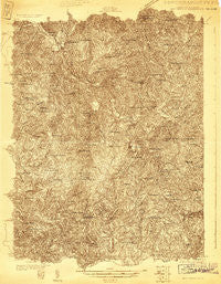 Martinsville Virginia Historical topographic map, 1:48000 scale, 15 X 15 Minute, Year 1924