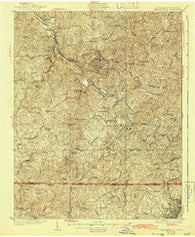 Martinsville Virginia Historical topographic map, 1:62500 scale, 15 X 15 Minute, Year 1927