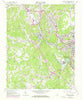 Martinsville West Virginia Historical topographic map, 1:24000 scale, 7.5 X 7.5 Minute, Year 1965
