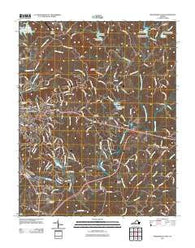 Martinsville East Virginia Historical topographic map, 1:24000 scale, 7.5 X 7.5 Minute, Year 2011