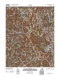Martinsville West Virginia Historical topographic map, 1:24000 scale, 7.5 X 7.5 Minute, Year 2011