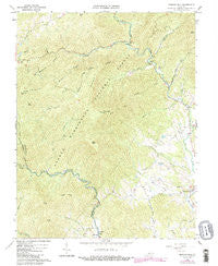 Massies Mill Virginia Historical topographic map, 1:24000 scale, 7.5 X 7.5 Minute, Year 1965