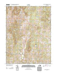 Massies Corner Virginia Historical topographic map, 1:24000 scale, 7.5 X 7.5 Minute, Year 2013