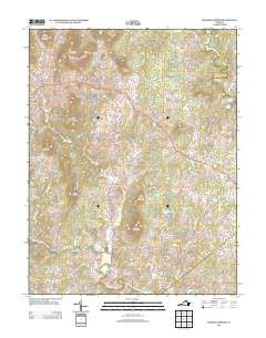 Massies Corner Virginia Historical topographic map, 1:24000 scale, 7.5 X 7.5 Minute, Year 2013