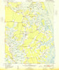 Mathews Virginia Historical topographic map, 1:24000 scale, 7.5 X 7.5 Minute, Year 1948