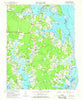 Mathews Virginia Historical topographic map, 1:24000 scale, 7.5 X 7.5 Minute, Year 1965