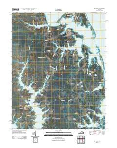 Mathews Virginia Historical topographic map, 1:24000 scale, 7.5 X 7.5 Minute, Year 2011