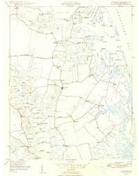 Mathews Virginia Historical topographic map, 1:24000 scale, 7.5 X 7.5 Minute, Year 1948
