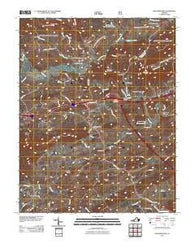 Max Meadows Virginia Historical topographic map, 1:24000 scale, 7.5 X 7.5 Minute, Year 2011