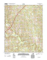 McKenney Virginia Historical topographic map, 1:24000 scale, 7.5 X 7.5 Minute, Year 2013