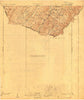 Mc Dowell Virginia Historical topographic map, 1:62500 scale, 15 X 15 Minute, Year 1924