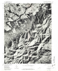 Mc Gaheysville Virginia Historical topographic map, 1:24000 scale, 7.5 X 7.5 Minute, Year 1977
