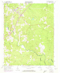 Mc Kenney Virginia Historical topographic map, 1:24000 scale, 7.5 X 7.5 Minute, Year 1963
