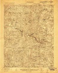 Mc Kenney Virginia Historical topographic map, 1:48000 scale, 15 X 15 Minute, Year 1919