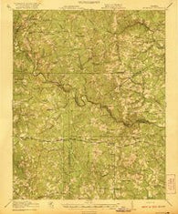 Mc Kenney Virginia Historical topographic map, 1:62500 scale, 15 X 15 Minute, Year 1921